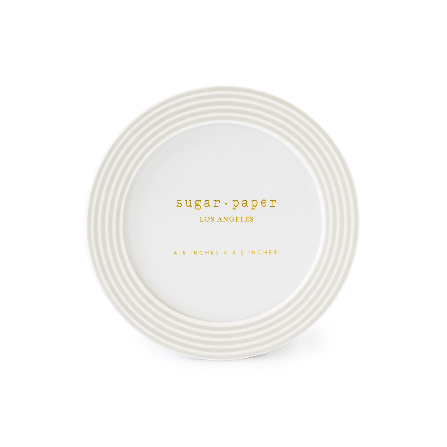 grey stripe round frame upright
