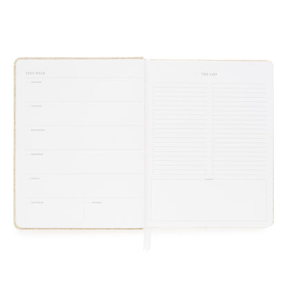 This Week Grid with space for each day of the week and large space for the list