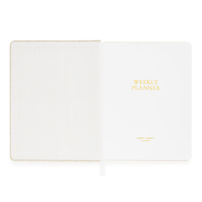 Title page of weekly planner