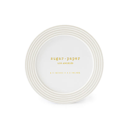grey stripe round frame upright