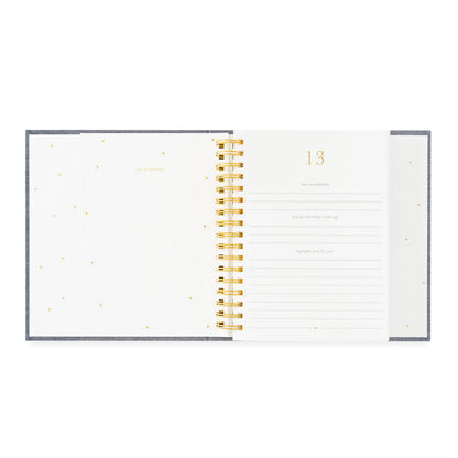 birthday book open to year 13
