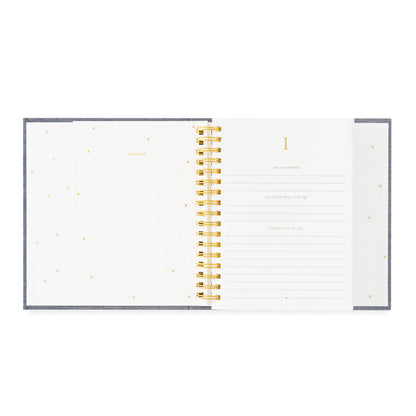 birthday book open to year 1