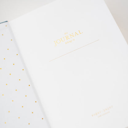 tailored journal title page