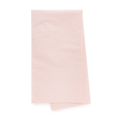 White with rose stripe tissue paper