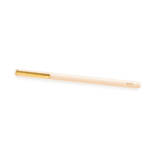 Pale Pink with Gold Cap Felt Pen